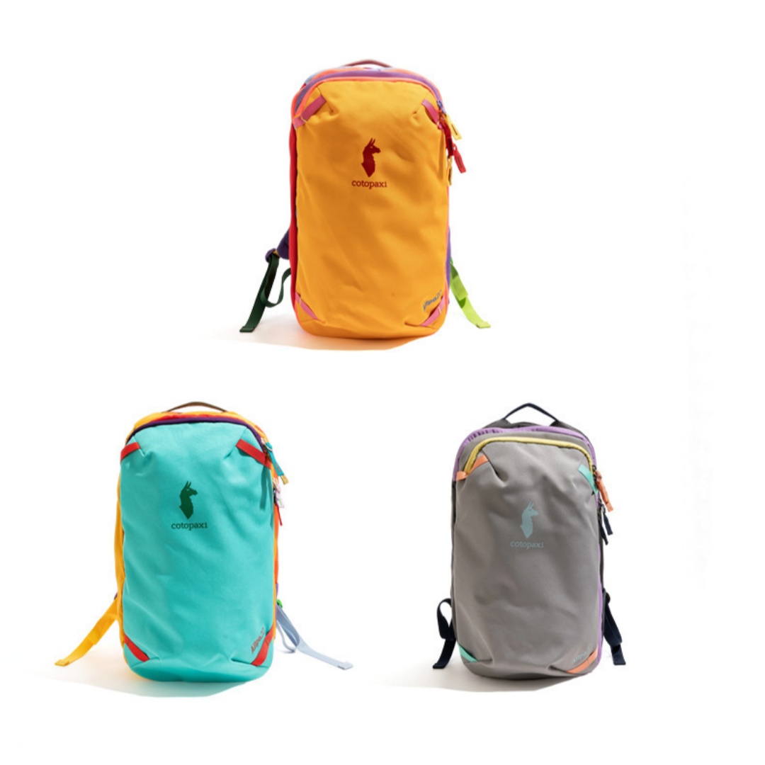 Canvas Backpack Casual - 20L Seyahat Kontrast Renkli Günlük Açık